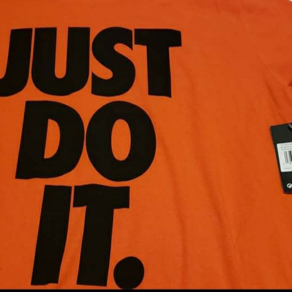 Nike Orange Tee, Size XXL - Picture 2 of 3